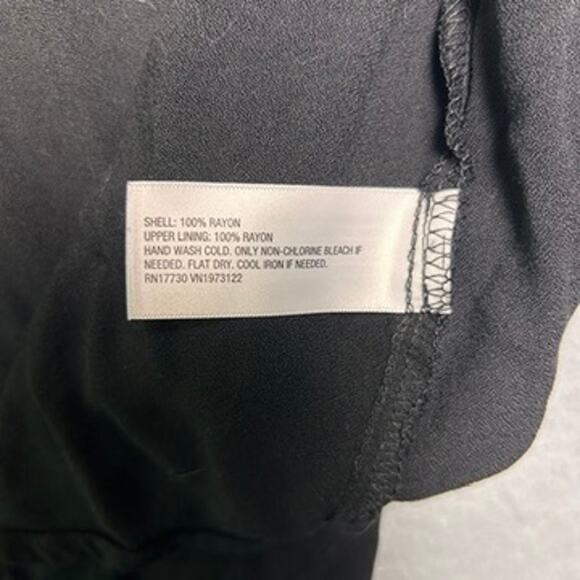 Ava & Viv Slit Maxi Dress Womens XXL Gold Chain Straps Formal Date Night Flowy - Picture 5 of 10